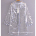 Women TPU Breathable Waterproof Transparent Rain Jacket Rain Coat